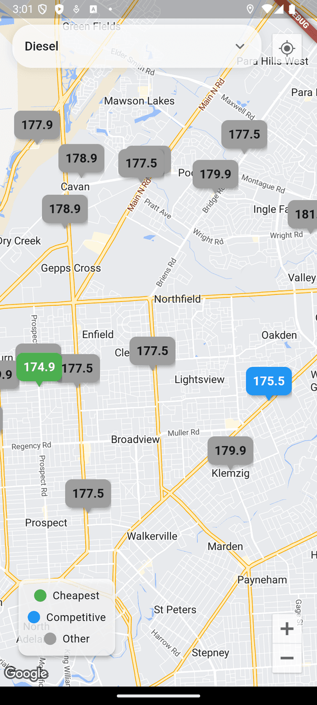 Fuel Savvii App Screenshot 3